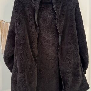 Cozy Black Fleece Jacket
